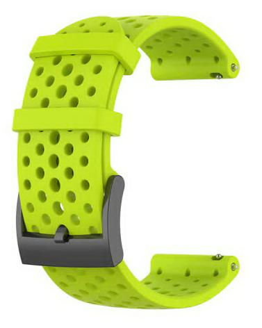 Ремешок для часов Suunto силиконовый SS050225000-noname-green (неоригинальный) Ремешки и браслеты для часов