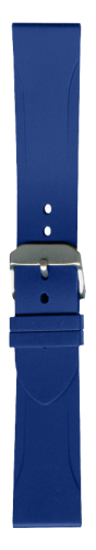 Ремешок Bonetto Cinturini каучуковый синий 22 мм 315122 Ремешки и браслеты для часов