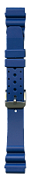 Ремешок каучуковый Bonetto Cinturini синий 18 мм - 285118 Ремешки и браслеты для часов