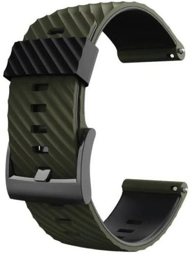 Ремешок для часов Suunto силиконовый SS050546000-noname-green (неоригинальный) Ремешки и браслеты для часов
