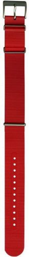 Ремешок Bonetto Cinturini НАТО каучуковый красный 22 мм - 328422 Ремешки и браслеты для часов