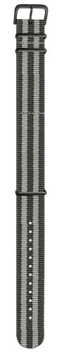 Ремешок НАТО Traser №99 серый в полоску 109042 Ремешки и браслеты для часов
