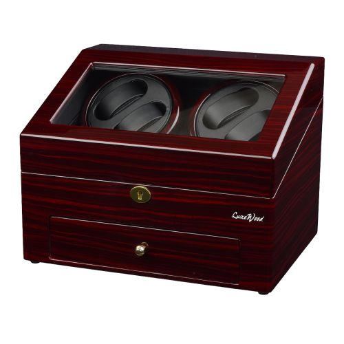 Шкатулка для автоподзавода четырех часов Luxewood LW066-51-5 Шкатулки для часов и украшений