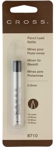 Грифели Cross для механических карандашей 15 шт. 0,5 мм. в кассете (Cross 8710) Ручки и карандаши
