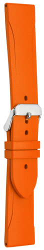Ремешок Bonetto Cinturini каучуковый оранжевый 22 мм 315322 Ремешки и браслеты для часов